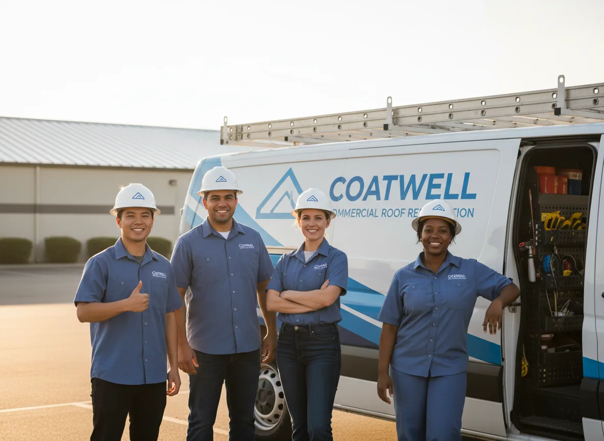 Commercial roof coating company in Hughesville, MD